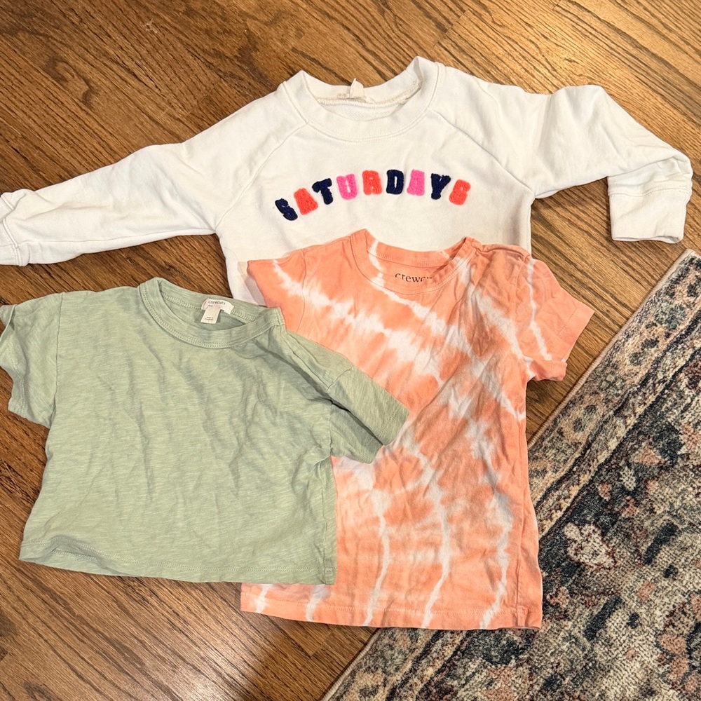 3T Crewcuts Bundle of shirts